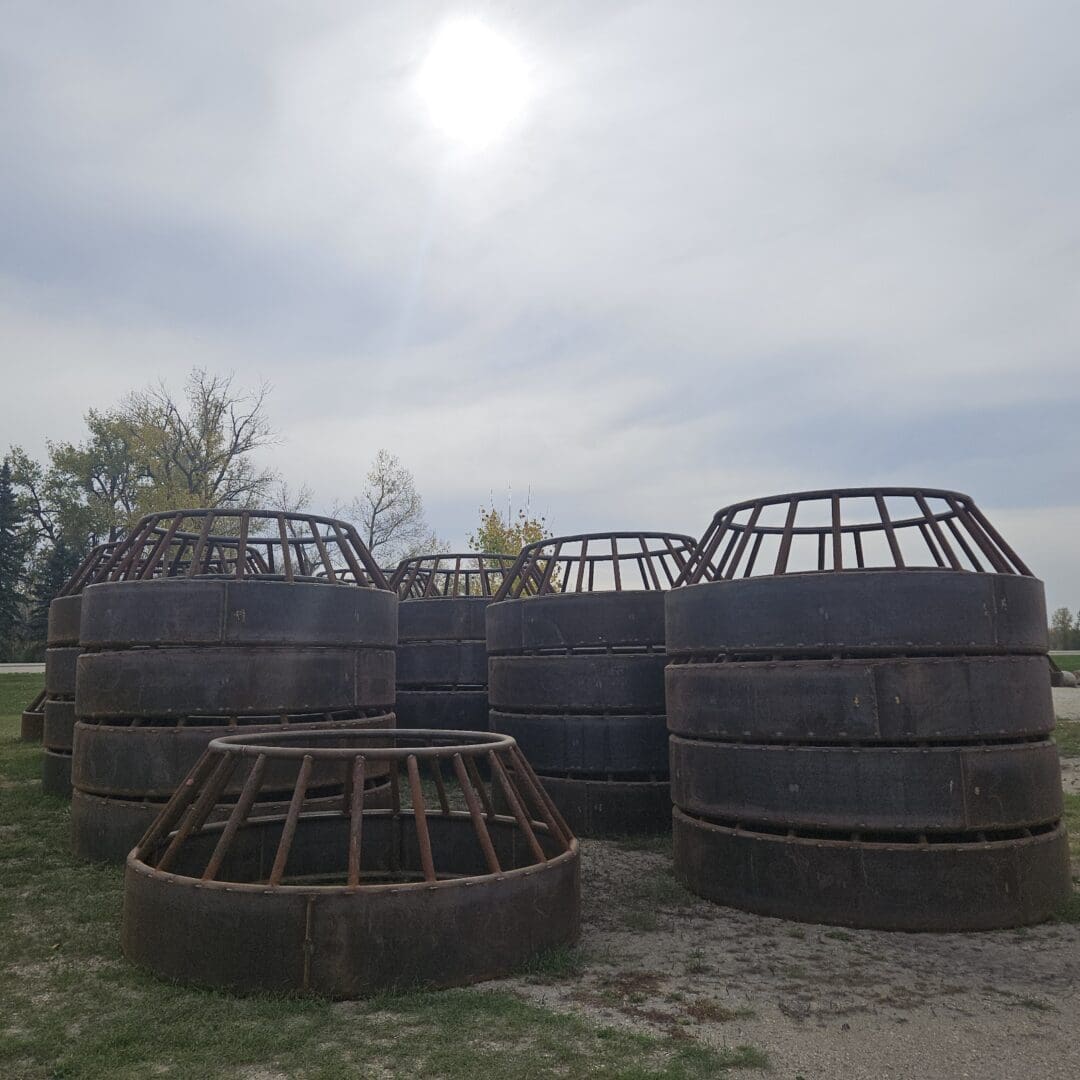 Borderline Fabrication livestock bale feeder